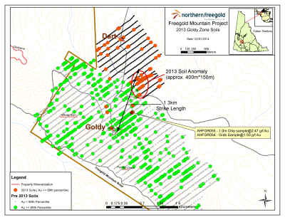 Northern Freegold Resources Ltd., Thursday, February 27, 2014, Press release picture