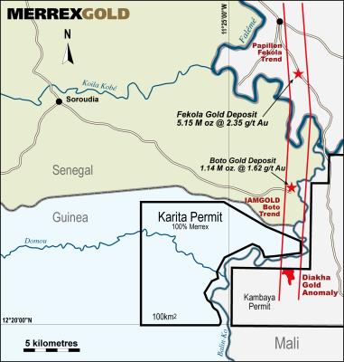 Merrex Gold Inc., Wednesday, November 20, 2013, Press release picture